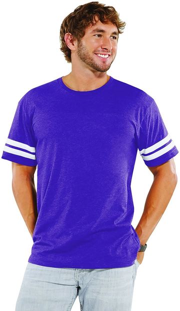 LAT Men's 4.5 oz., 100% Cotton Football T-Shirt